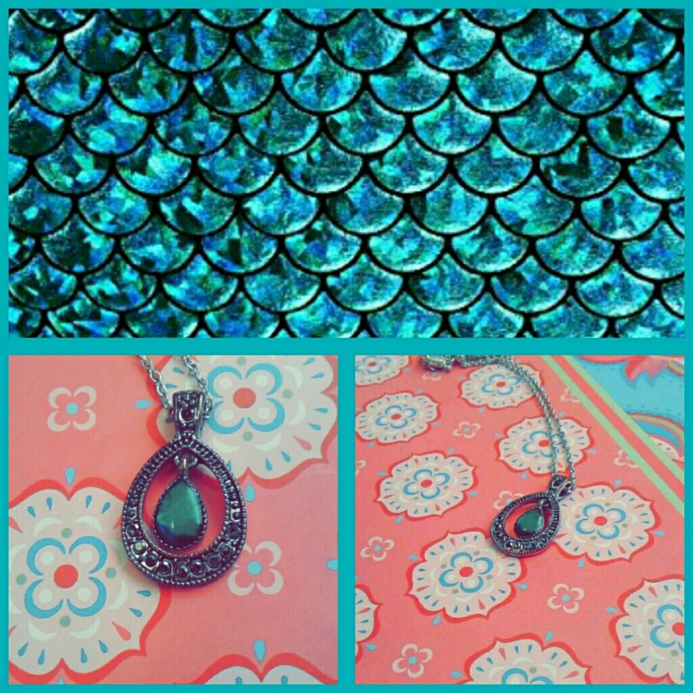 A Mermaids Scale Necklace