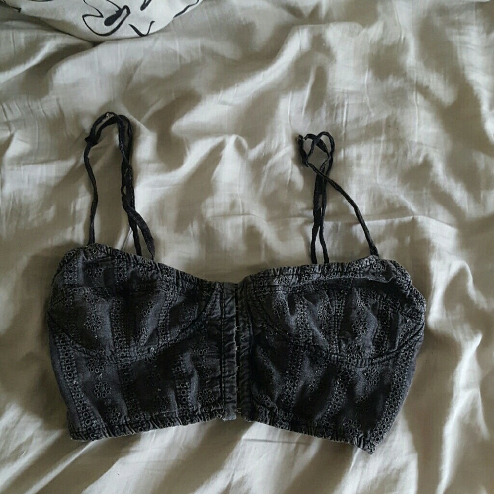 Rare Brandy Melville Black Bralette