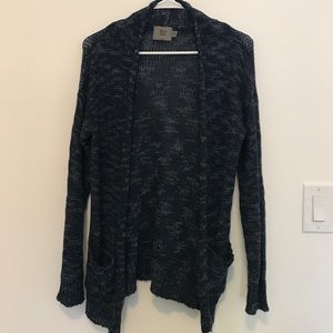 Navy cardigan