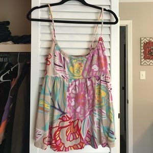 Floral tank top