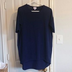 LuLaRoe Irma XXS navy blue