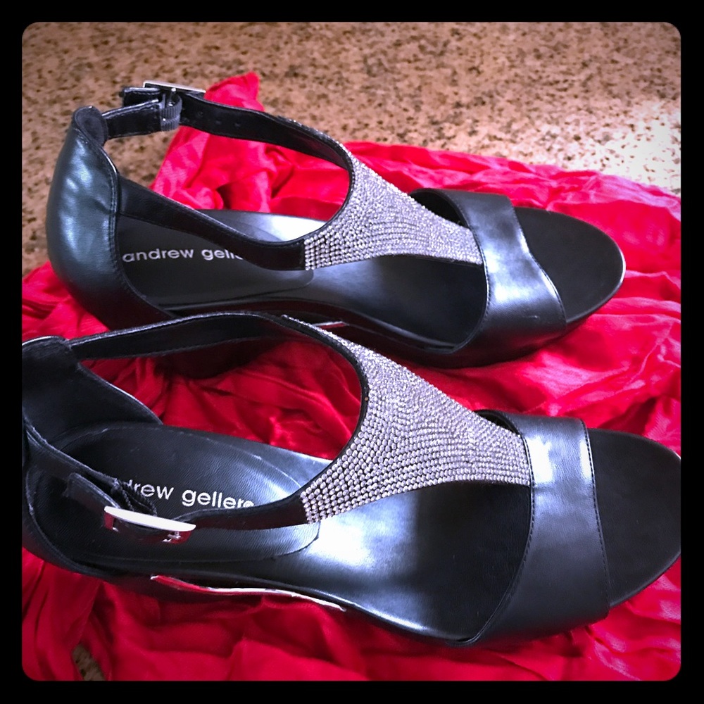 Andrew Geller Wedge Sandals