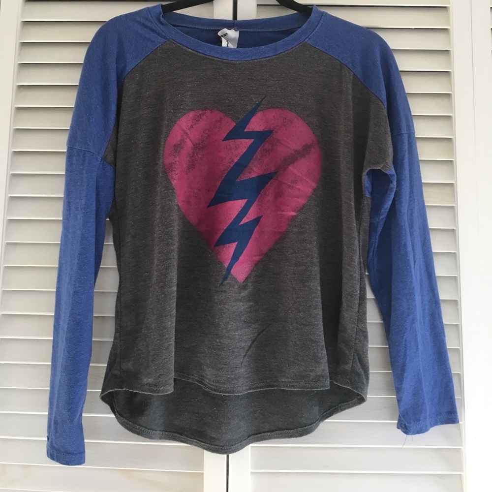 Lightening Heart Baseball Tee