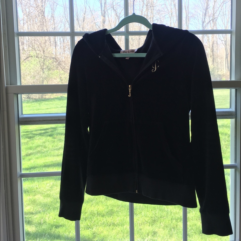 Black zip up