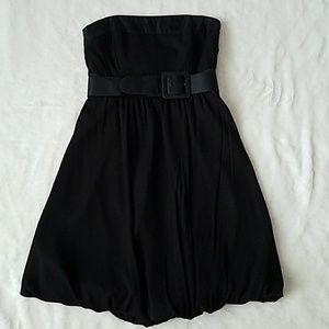 Strapless Black Dress