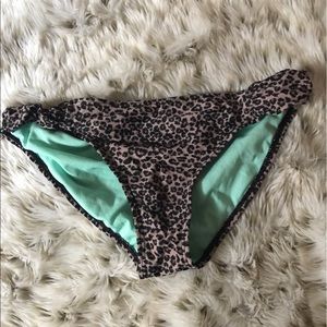 Cheetah Print Swim Bottoms