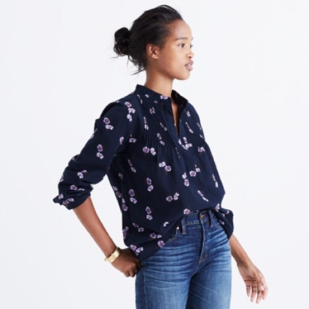 Madewell Pretty Floral Top