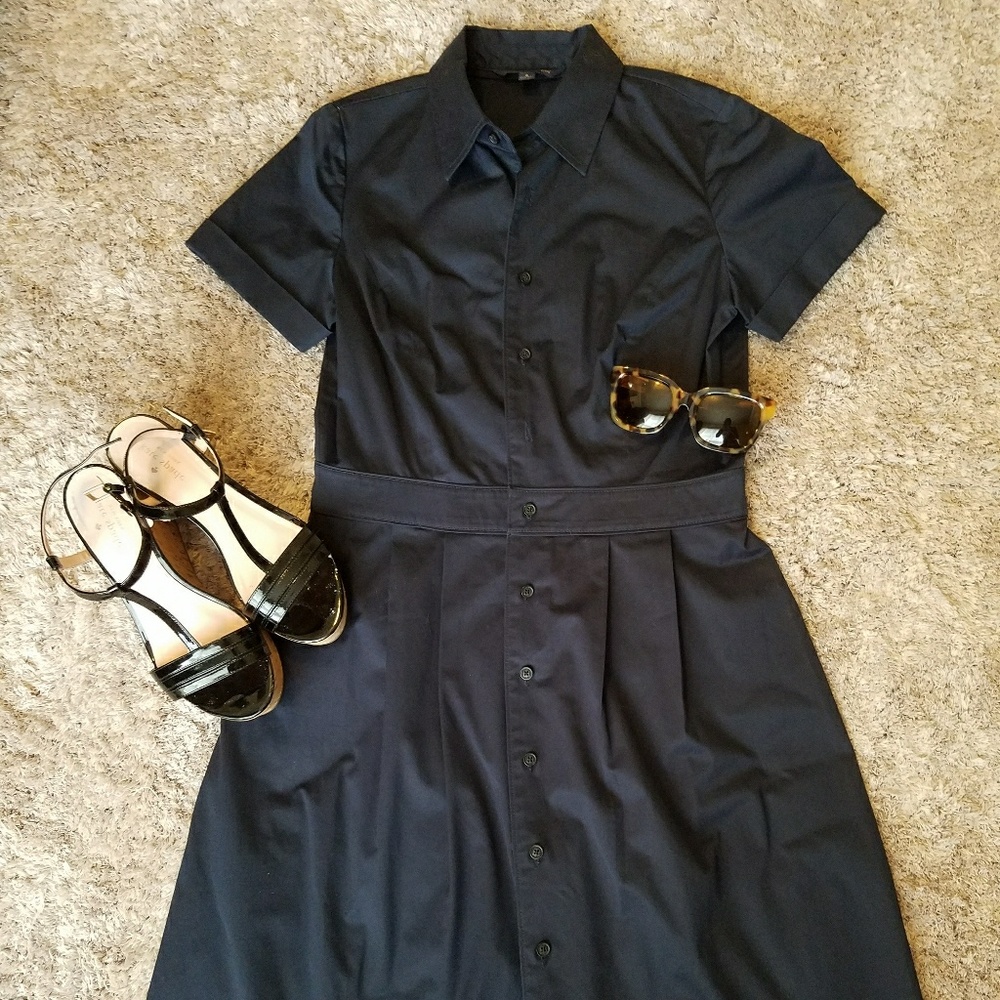 Navy Brooks Brothers Dress