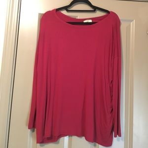 Red long sleeve Piko
