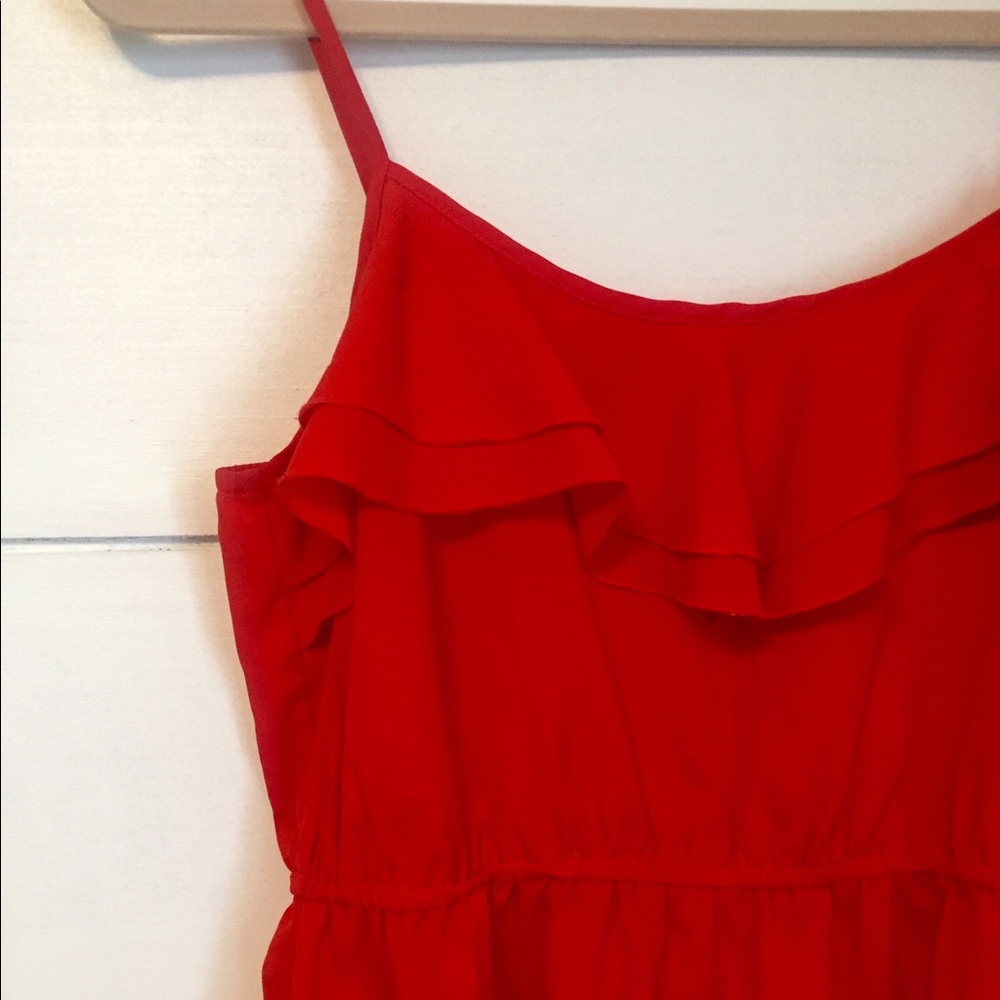 Spaghetti Strap Ruffle Dress - Picture 3 of 4
