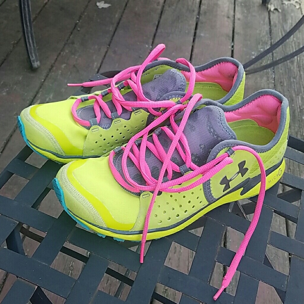 Under Armour Dew Yellow 4D Foam