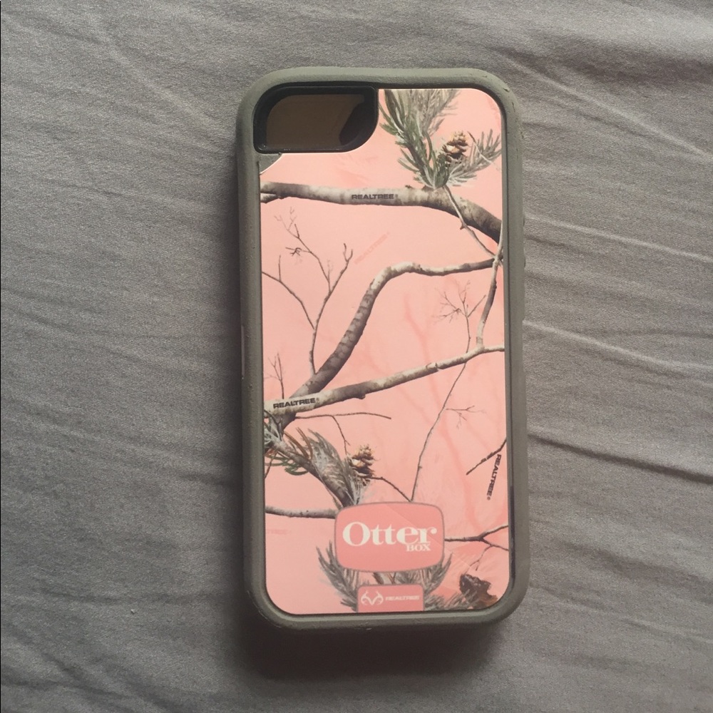 Pink Camo IPhone 5 Otter box