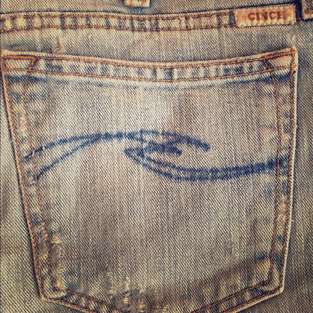 Men's Cinch pants.