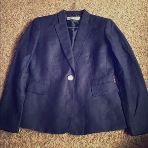 Navy blue blazer