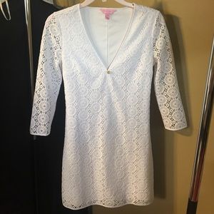 Lilly Pulitzer White Eyelet Dress