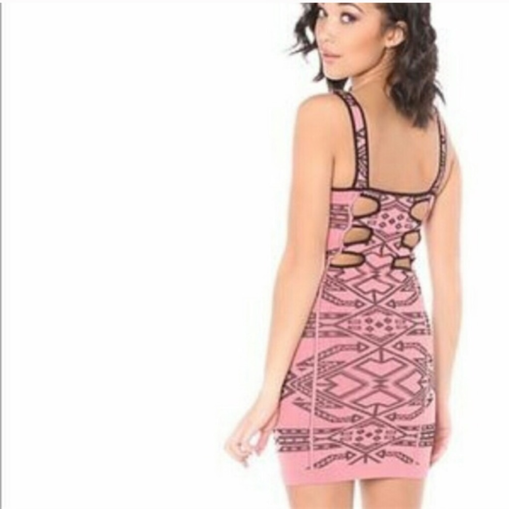 ➳ Free People Aztec Print Bodycon Dress