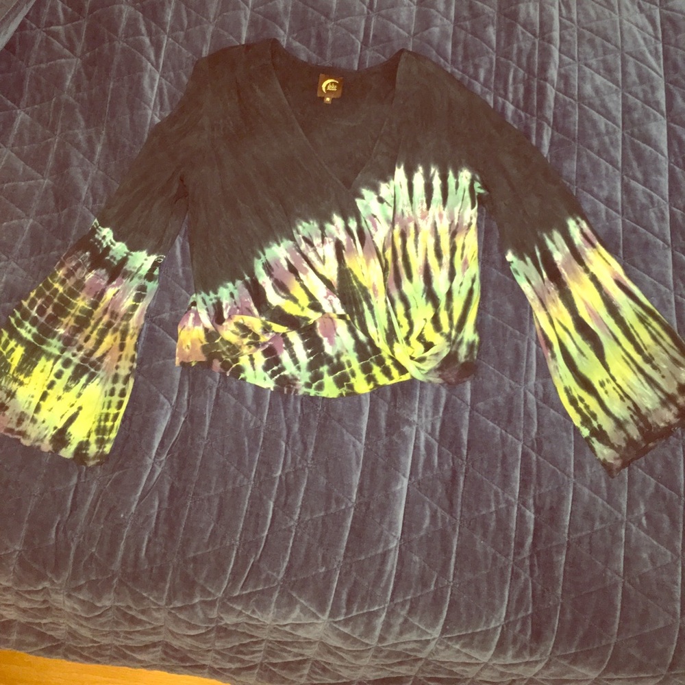 Planet Blue Life Blu Moon Hayley top tie dye