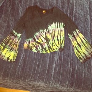 Planet Blue Life Blu Moon Hayley top tie dye