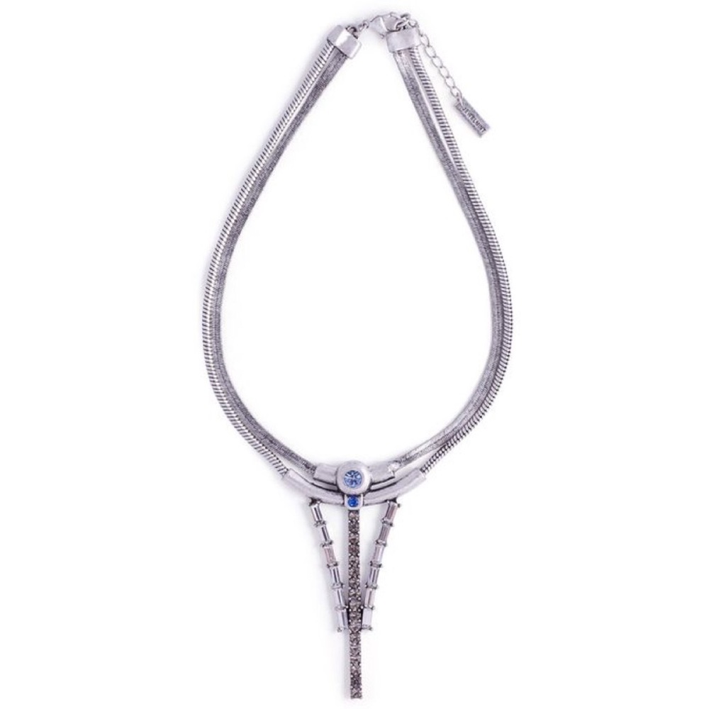 JewelMint Deco Silver Necklace