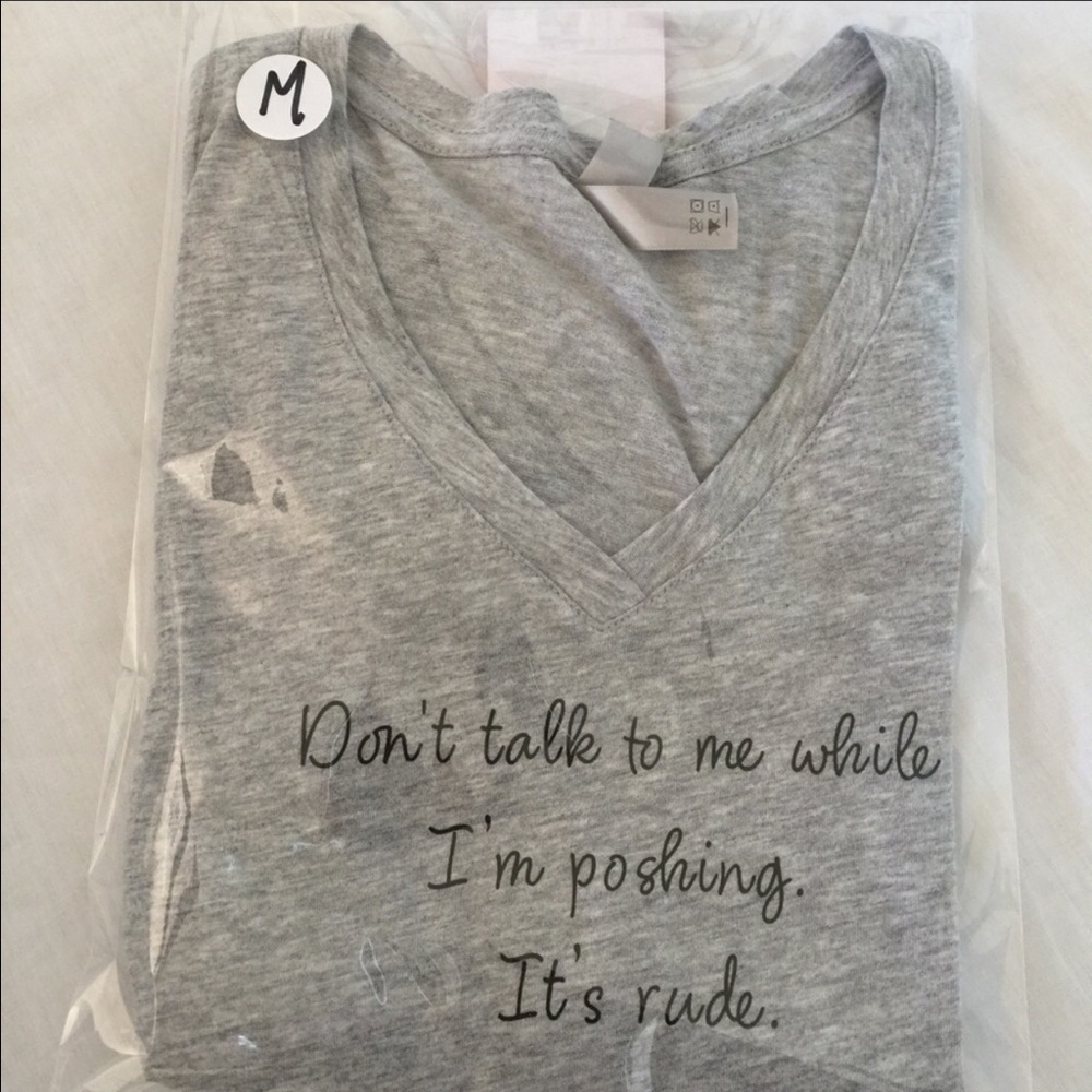 ‘Poshing’ Graphic Tee - Picture 4 of 5