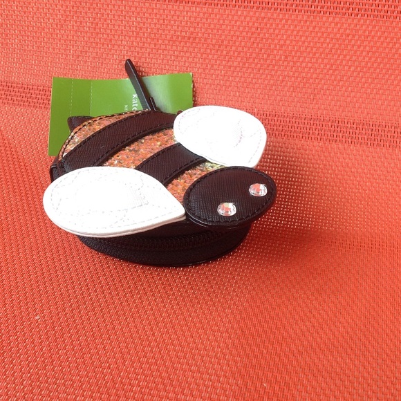 ๐๐ Kate Spade Bee Coin Purse NWT - Picture 2 of 4