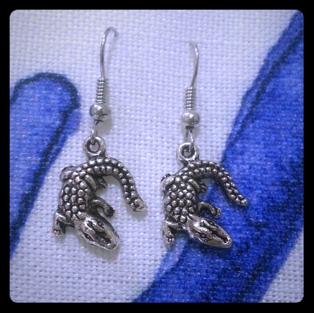 3/$15 Gator earrings. LAST PAIR!