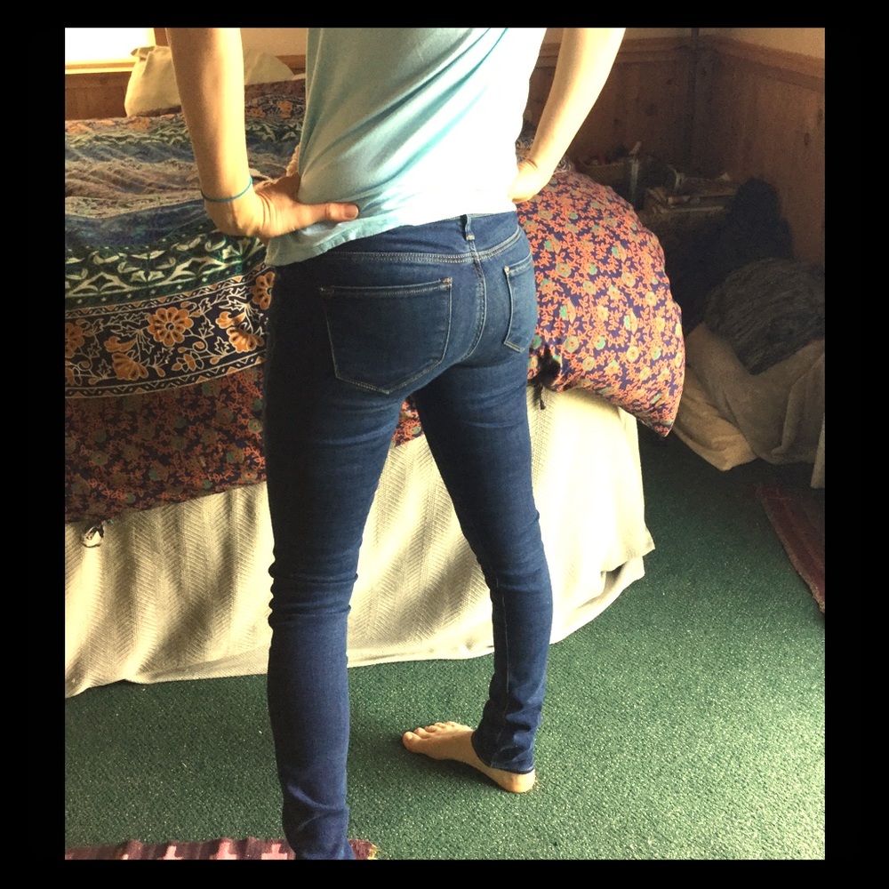 Mavi Gold Dark Blue Jeans Size 25