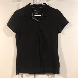 Black polo shirt Small