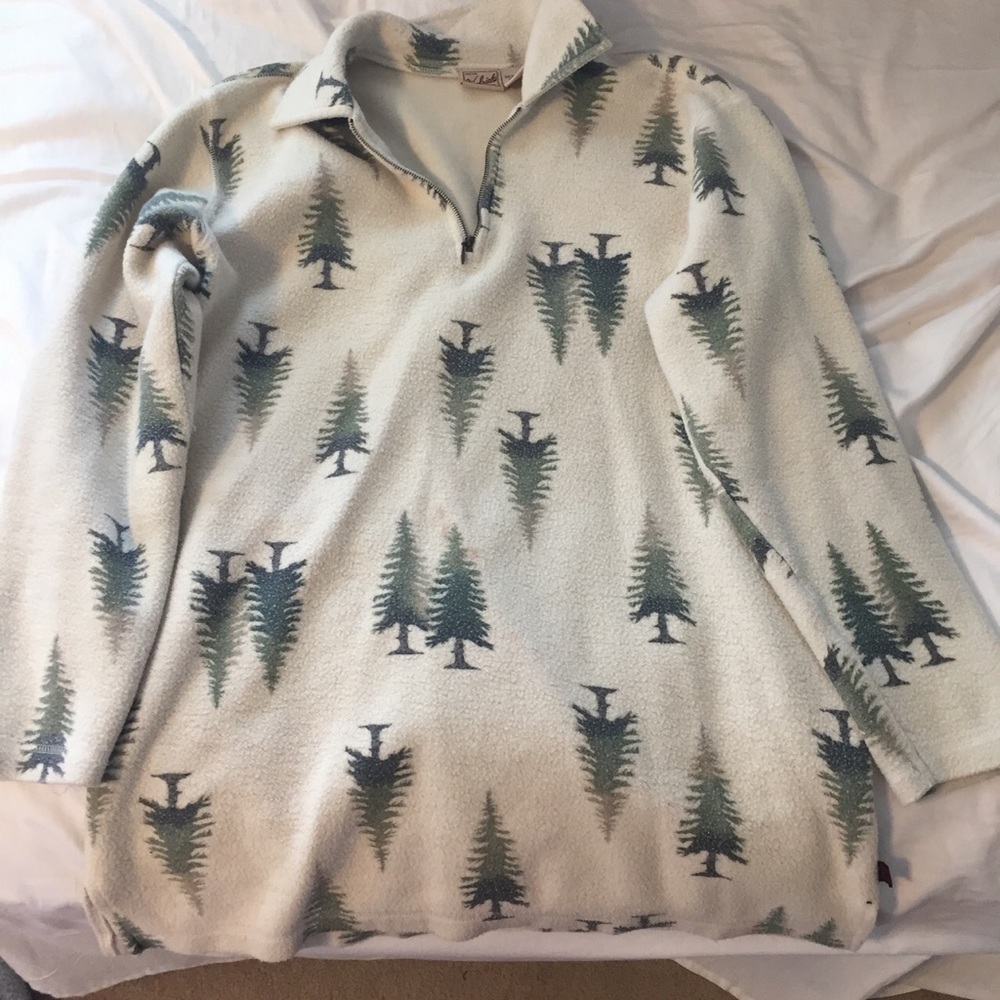 Woolrich quarter zip sweater