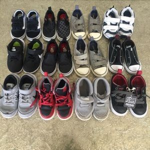Vans, Nike, Jordan's, Stride Rite, Converse
