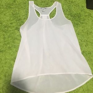 Casual White Tank