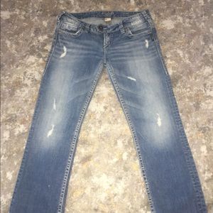 ✨👖Silver Denim Jeans 👖✨