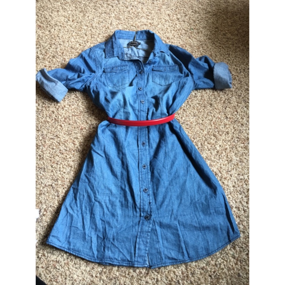 Denim dress