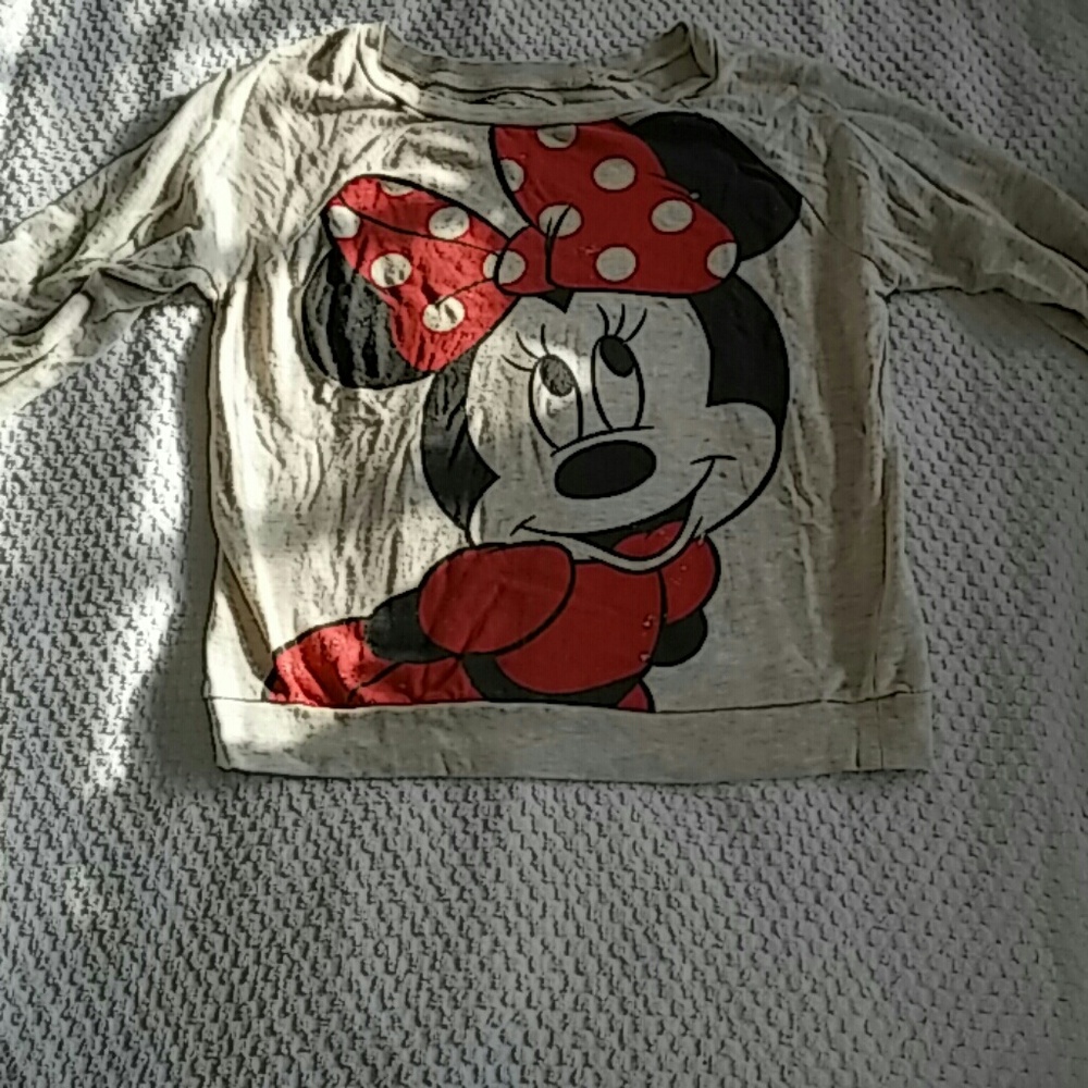Minnie Mouse sweatshirt!