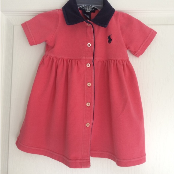 Ralph Lauren Other - Girls Ralph Lauren Polo Dress Size 3-6M