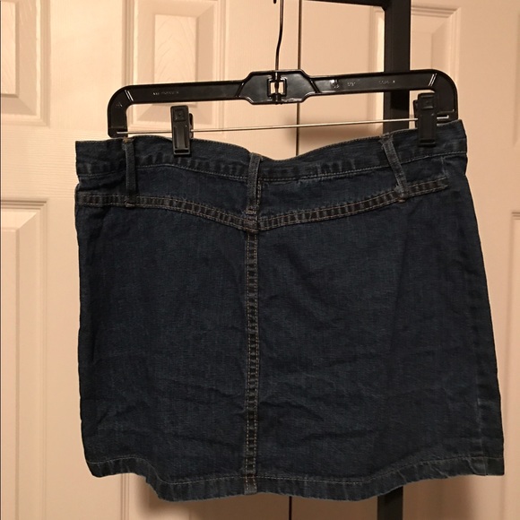 New Jean blue mini skirt size medium - Picture 2 of 2