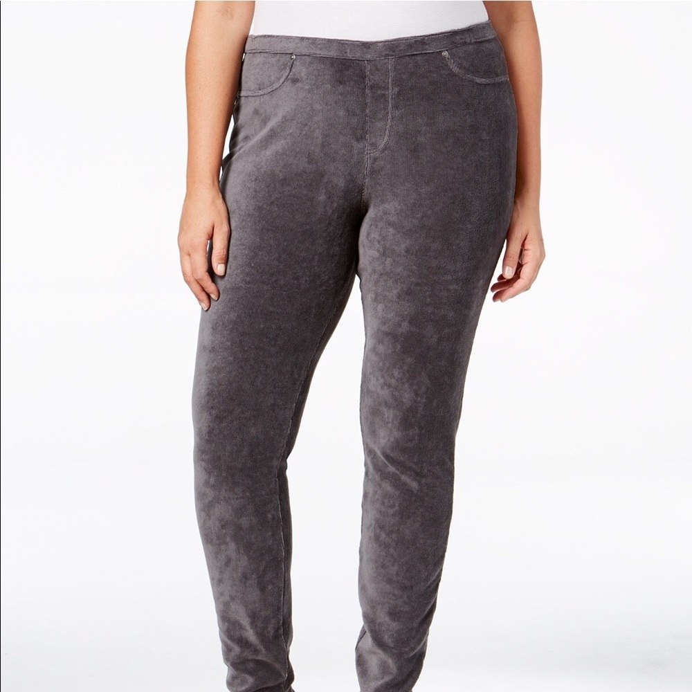 NEW Style & Co BLACK♠️ Plus Size Corduroy Leggings