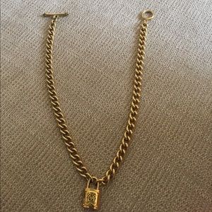 Juicy Couture gold-colored necklace