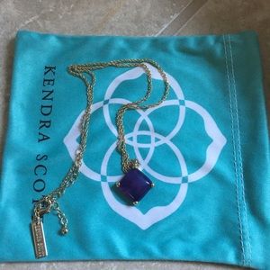 Kendra Scott Square Charm Necklace