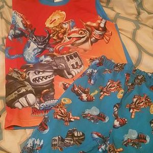 Skylanders boys 2 piece pajamas