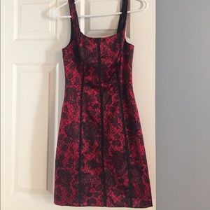 Red Guess dress