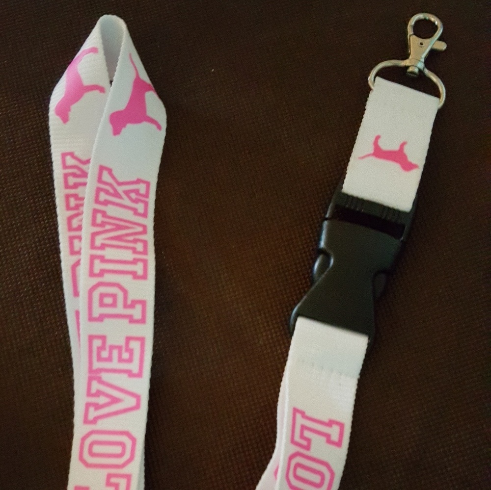 PINK lanyard