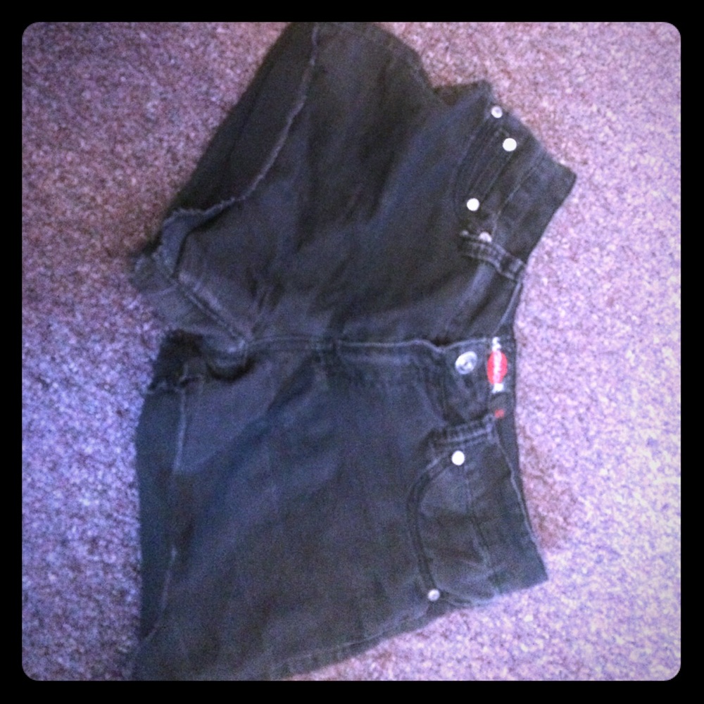 Black shorts