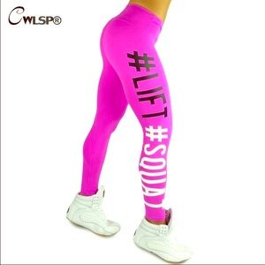 Pink legging