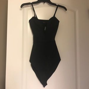 Maddie Plunge Strap Bodysuit