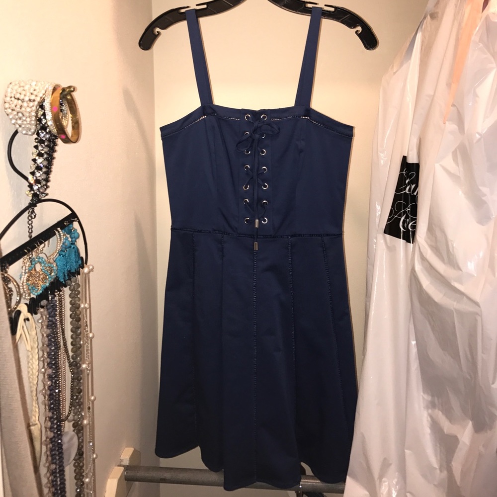 Parker navy dress