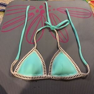 Victoria's Secret crochet surf swim S