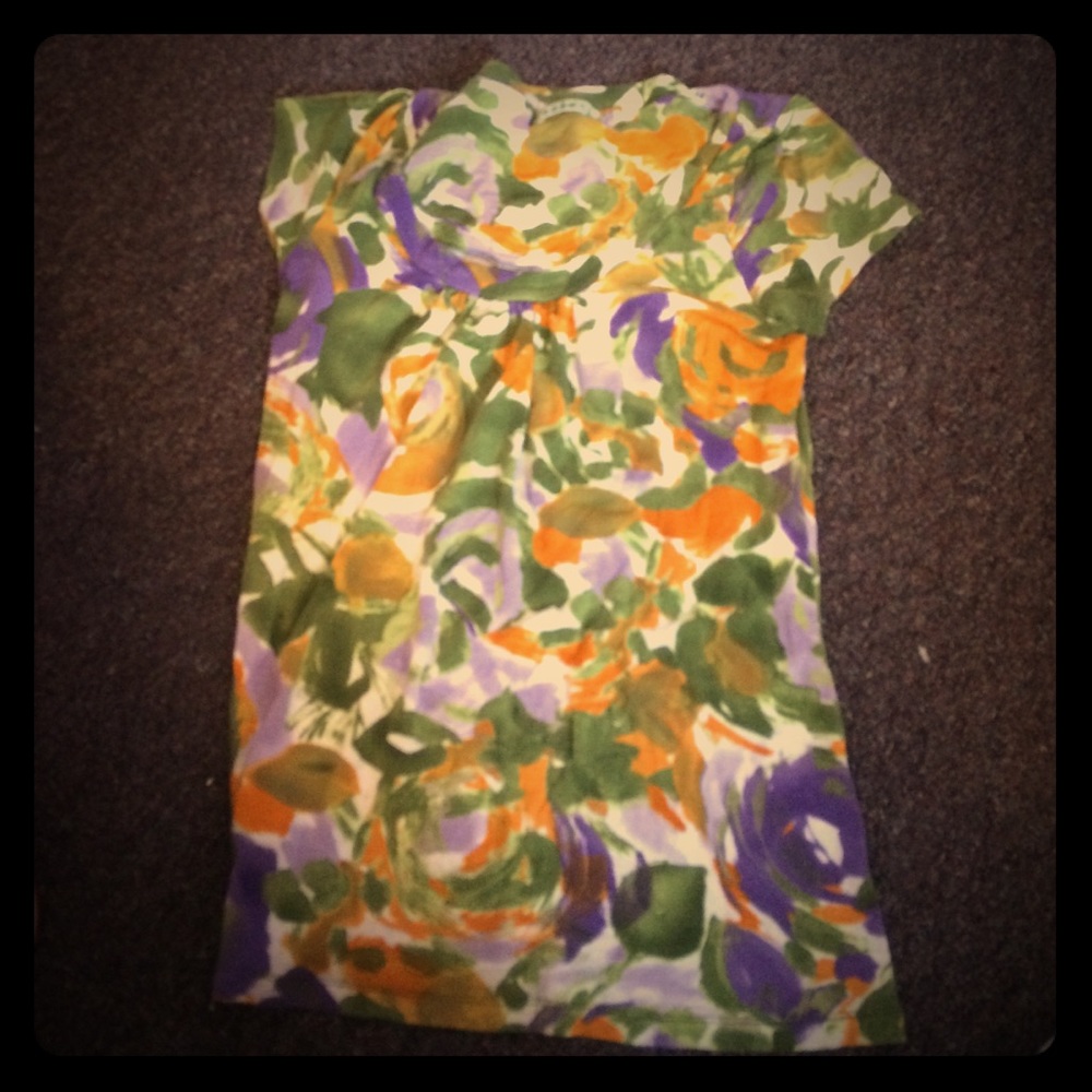 Flowered blouse