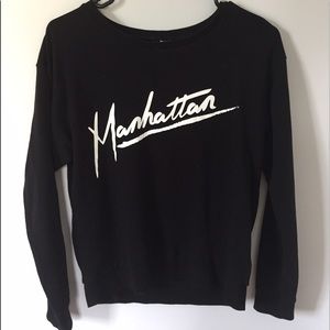 Simple black long sleeve