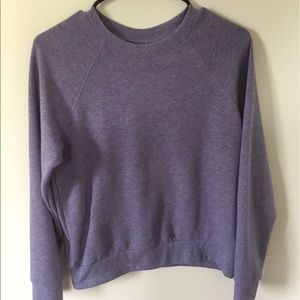 Pastel purple sweater